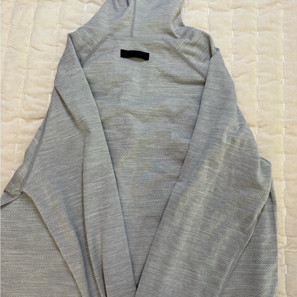 Fabletics Men's Gray Zip-Up Sweater - Picture 4 of 5